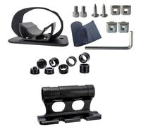 Accessori Per Attacco Posteriore Bici - Ricambi Per Supporto Portapacchi Posteriore,Attacco Multiuso per Borsoni e Accessori Ideale per Ciclisti Principianti ed Esperti