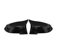 Accessori per auto 2 Pezzi Nero Di Carbonio Tappo Copertura Dello Specchio Retrovisore Per BMW Per 3-SER Per F35 2013-2019 Assist Sostituzione Dell'alloggiamento(Gloss Black)