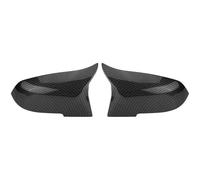 Accessori per auto 2 Pezzi Nero Di Carbonio Tappo Copertura Dello Specchio Retrovisore Per BMW Per 3-SER Per F35 2013-2019 Assist Sostituzione Dell'alloggiamento(Carbon Look)