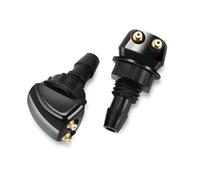accessori per auto 2 Pz/set Universale Anteriore Parabrezza Ugello Tergicristallo Jet Spruzzatore Kit Sprinkler Acqua Fan Beccuccio Copertura Rondella Di Regolazione Uscita