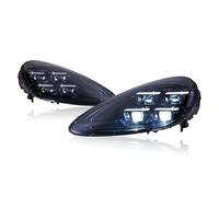 Accessori per Auto Adatti per Porsche Cayenne 2011-2017 958 Fari Anteriori a Matrice LED Aggiornamento Stile 2024 (958.2 B 2015-2017)