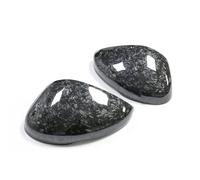 Accessori per auto Calotta Specchietto Retrovisore Per Honda Per Civic 11a Generazione 2022-2023 In Fibra Di Carbonio Forgiata, Con Clip(Deep black)