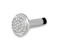 Accessori Per Auto Compatibile Con Mini Per Cooper S Per JCW F56 F54 F55 R55 R56 R60 F60 F57 Auto Porta Bullone Pulsante Di Blocco Porta Pin Porta Di Sollevamento E Bloccaggio Manopola(Silver,1PCS)
