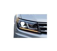 Accessori per auto compatibili con i fari anteriori Tiguan 2017-2021, fari DRL dinamici, indicatori di direzione abbaglianti, lenti del proiettore