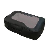 Accessori per auto Copertura Protettiva Bracciolo Console Centrale Dell'auto Per Silverado Per Tahoe Per GMC Per Sierra 2007-2013(Nero)
