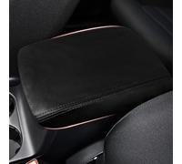 Accessori per auto Copertura Protettiva Pelle Bracciolo Della Console Centrale Dell'auto Per Mazda CX-5 KF 2017 2018 2019 2020 2021 2022(Black-thread)