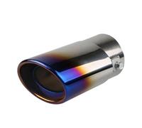 Accessori Per Auto In Acciaio Inox Auto Marmitta Tubo Di Coda Universale Auto Punta Di Scarico Per VW Per Jetta Per Golf 6 7 MK7 1.4T(Blue 1)