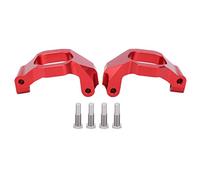 Accessori per auto in lega di alluminio a blocco C anteriore Accessori per auto RC Fit per Maxx 1/10 Remote Control Car Red 60mm 2pcs