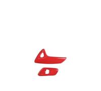 Accessori per Auto Interni Adesivi La Copertura Del Telaio Del Bracciolo Interno Della Portiera Dell'auto Per Chevrolet Per Corvette C7 2014-2019 ABS(Red)