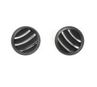 Accessori per Auto Interni Griglia di uscita dell'aria condizionata rotonda per cruscotto auto per Classe C W204 C220 C230 C260 C300 2008-2009(Black 1 pair 11-14)