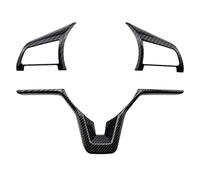 Accessori per Auto Interni Modanatura Pulsanti Al Volante Con Paillettes Per Nissan Per X-Trail Per XTrail T32 Per Rogue 2017 2018 E 2019(Black carbon set)