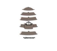 Accessori per Auto Interni Per Benz W164 M ML GL 300 350 450 500 2005-2011 Cruscotto Anteriore Auto Pannello Copertura Griglia Ventilazione Dell'aria Condizionata(Beige NO.1)