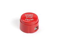 Accessori per Auto Interni Per BMW X3 F25 2011-2016 Interruttore A Pulsante Start/Stop Pulsante Avviamento Pulsante Singolo Interruttore Avviamento Pulsante(Red)