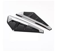 Accessori per Auto Interni Per BMW X5 G05 X5M F95 2019-2022 Auto ABS Nero Parafango Anteriore Laterale Shark Branchie Copertura Uscita Aria Laterale Auto(Silver)