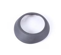 Accessori per Auto Interni Per Lotus Per EMIRA 2021-2023 Copertura Decorativa Pulsante Clacson In Vera Fibra Carbonio Volante Auto(Matte Carbon Fiber)
