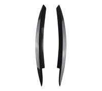 Accessori per Auto Interni Per Per GOLF 7 Per Golf7 MK7 GTI 2 Pezzi Faro Anteriore Per Auto Sopracciglio Copertura Faro Adesivo(Carbon fiber black)