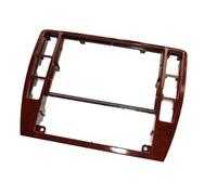 Accessori per Auto Interni Per Per Passat B5 2001 2002-2005 Pannello Rivestimento Console Centrale Cruscotto Interno Cornice Mascherina Dell'autoradio(Cherry Wood)