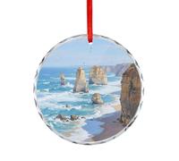 Accessori per auto, motivo: dodici apostoli, per specchietto retrovisore, adatto per decorare alberi di Natale, uffici, camini, interni auto o ovunque tu voglia decorare