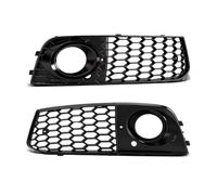 Accessori per auto Per Audi A4 B8 2008 2009 2010 2011 2012 Paraurti Anteriore Griglia Cofandi Dei Fendinebbia Copertura 8KD807682 8KD807681 Parti di ricambio(Nero)