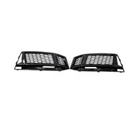 Accessori per auto Per Audi A4 B9 S-Line 2016 2017 2018 Paraurti anteriore griglie fendinebbia Copertura 8W0807681F Parti di ricambio(Bright Black)