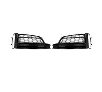 Accessori per auto Per Audi A5 S Line S5 Sportback 2017 2018 2019 Coperchio fendinebbia anteriore Griglia a nido d'ape Mesh nera lucida Parti di ricambio