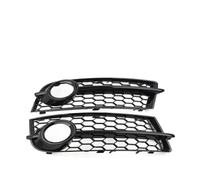 Accessori per auto Per Audi TT 8J 2006 2007 2008 2010 2011 2012 2013 2014 Griglia faro fendinebbia dell'auto Paraurti anteriore Copriluce a rete a nido d'ape 8J0807682 Parti di ricambio(With Black)