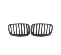 Accessori per auto Per BMW X5 E70 X6 E71 2007 2008 2009 2010 2011 2012 2013 2014 Griglie Superiori Paraurti Anteriore Delle Auto Griglia Da Corsa Parti di ricambio(Single-Matte Black)