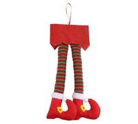 Accessori per auto per Natale - Decorazioni per le gambe di Babbo Natale | Decorazioni per il bagagliaio dell'auto - per decorazione su albero di casa, auto, SUV, camion, moto, campeggio