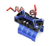 Accessori per Auto RC Compatibile con Axial per SCX10 per Traxxas per TRX4 per Tamiya 1/8 1/10 RC Car Motor Dissipatore di Calore Ventola di Raffreddamento Motore da 36 Mm(Blue)