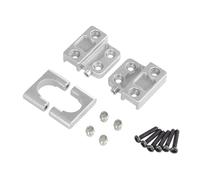 Accessori per auto RC Compatibile Con MN Per MN82 LC79 Per MN78 1/12 Parti Di Aggiornamento Per Auto Telecomandate Assale Posteriore In Metallo Per Fissaggio Piastra A Molla Per Sedile(Silver)
