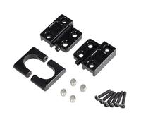 Accessori per auto RC Compatibile Con MN Per MN82 LC79 Per MN78 1/12 Parti Di Aggiornamento Per Auto Telecomandate Assale Posteriore In Metallo Per Fissaggio Piastra A Molla Per Sedile(Black)