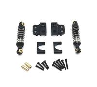 Accessori per auto RC Compatibile Con MN82 LC79 1/12 RC Auto Parti Di Aggiornamento Accessori Metallo Assale Posteriore Ammortizzatore E Fisso Per Il Sedile Set Di Staffe Di Montaggio(Black)