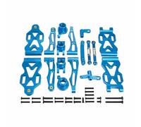 Accessori per auto RC Compatibile Con SCY 16101 16103 Rc Parti Di Aggiornamento Per Auto Ruota Del Braccio Di Sospensione In Lega Di Alluminio Per Il Set Di Tazze Dello Sterzo Del Sedile(Blue)