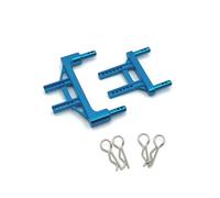 Accessori per auto RC Compatibile Con SCY Per JJRC Q130 1/16 RC Auto Parti Di Aggiornamento Accessori Di Ricambio Anteriore Posteriore Shell Pilastri Pilastri Del Corpo Borsette Staffa(Blue)
