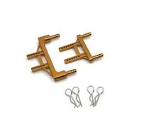 Accessori per auto RC Compatibile Con SCY Per JJRC Q130 1/16 RC Auto Parti Di Aggiornamento Accessori Di Ricambio Anteriore Posteriore Shell Pilastri Pilastri Del Corpo Borsette Staffa(Yellow)