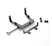 Accessori per Auto RC Compatibile con Tamiya 1/14 Telecomando Camion Rimorchio Trattore Auto Parti di Aggiornamento Gruppo Chiusura Serratura Cabina in Acciaio Inossidabile(Black)