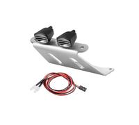 Accessori per Auto RC Compatibile con Tamiya CW-01 Lunch Box RC Auto Parti Upgrade Paraurti Anteriore Alluminio con Luce