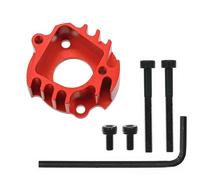 Accessori per Auto RC Compatibile con Tamiya CW-01 Parti di Ricambio per Auto RC, Accessori di Ricambio, Supporto Motore in Lega di Alluminio 22027(Red)