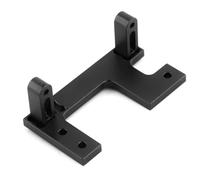 Accessori per Auto RC Compatibile con Tamiya per King per Hauler per Scania per AROCS per Man per TGX per Volvo 1/14 RC Trattore Camion Parti Sterzo in Metallo Servo Mount(Black)