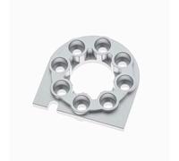 Accessori per Auto RC Compatibile con Tamiya per TT01 DF02 RC Car Upgrade Modifica Parti Accessori Supporto Motore in Metallo per Sedile 53666