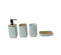 Accessori per bagno 4x set da bagno set da pompa distributore di lozione