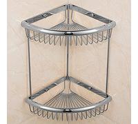 Accessori per bagno moderni set con scaffale per doccia in ottone in cristallo argento Porta della carta da toilette a parete barra da asciugamano e portapacchi per asciugamani eleganti LWX