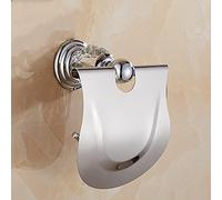 Accessori per bagno moderni set con scaffale per doccia in ottone in cristallo argento Porta della carta da toilette a parete barra da asciugamano e portapacchi per asciugamani eleganti LWX