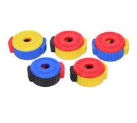 Accessori per Batteria Kit per Batteria, 5 Pezzi Tamburo a Sgancio Rapido Dado Piatto Installazione Rimozione Supporto Fibbia di Fissaggio con Tappo a Vite