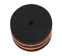 Accessori per Batteria Testa in Feltro Nera, Ricambio | Parte Sostitutiva per Pedale, per Strumenti a Percussione e Drum Set, Colore Nero, Uso su Palco