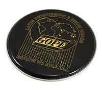 Accessori per batterie GOPE PERCUSSION HOL11-GO - Pelle Tripla HOLOGRAPHIQUE 11 LOGO GOPE PELLI VARI percussione
