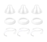 Accessori per Biberon Compatibili con Tommee Tippee, Inclusi 3 Anelli Capezzoli 3pz Tappi Biberon e 3 Manici Parti Senza BPA e a Prova di Perdite per Tommee Tippee