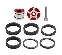 Accessori per bici da viaggio leggero per distanziali per cuffie per cucine (Rosso)