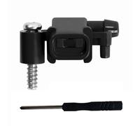 Accessori per bocchetta spray per aspirapolvere, serbatoio dell'acqua del filtro Sprinkler ugello per iRobot Braava Jet M6 240 241 244 serie accessori per aspirapolvere parti con cacciavite (nero)
