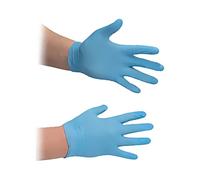 Accessori per camera bianca STC5952: guanti protettivi blu nitrile M ESD 50se...